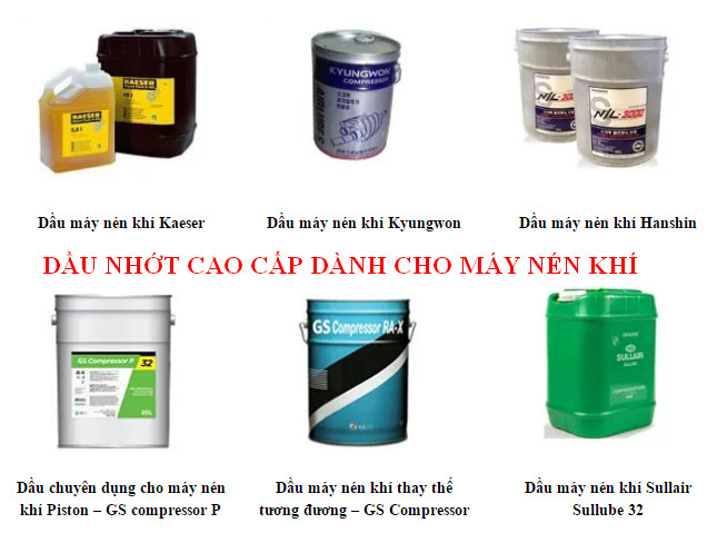 nhớt máy nén khí